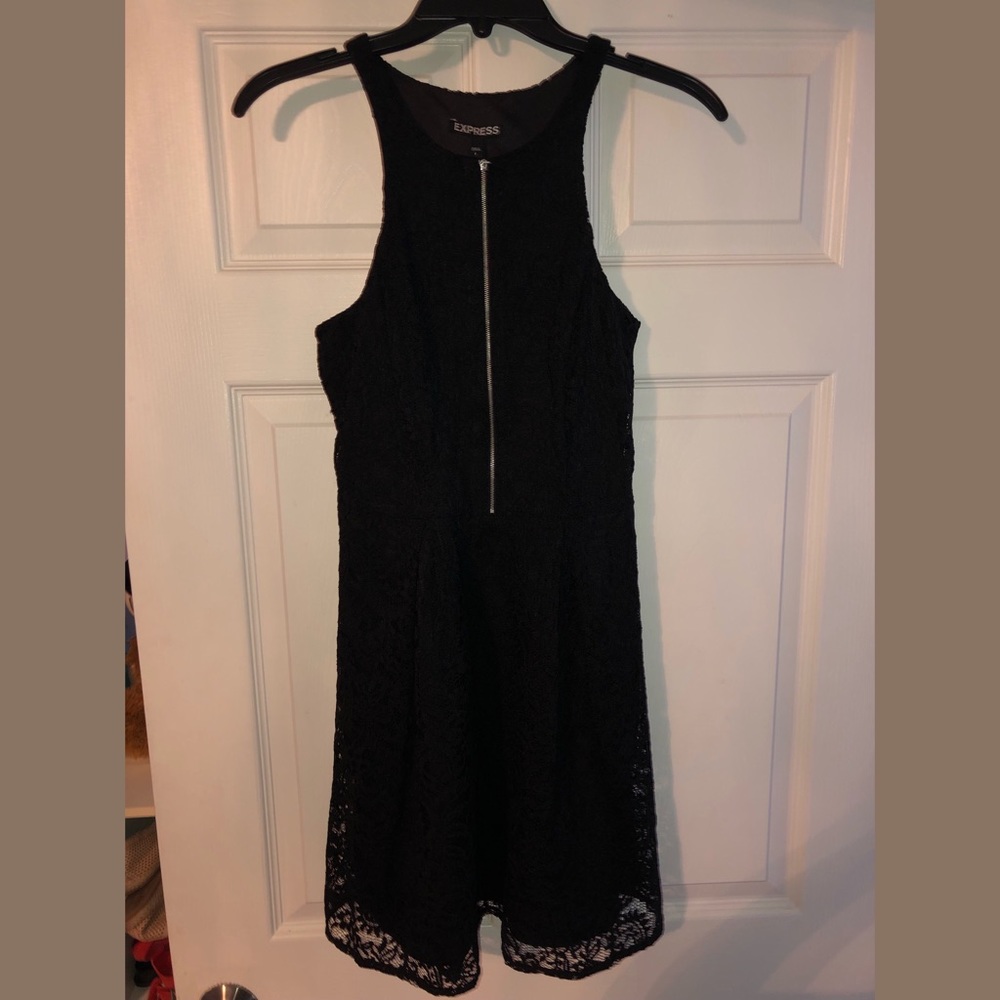 Black Lace Dress from Express